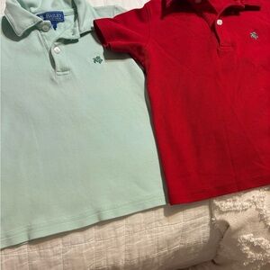 J Bailey Polo Shirt Bundle - Red and Mint